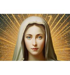 Dipinto su tela laccato con cornice Madonna - Arrediorg