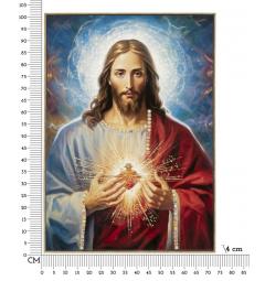 Dipinto su tela laccato con cornice Jesus - Arrediorg