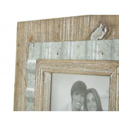 Cornice in legno e metallo - Arrediorg