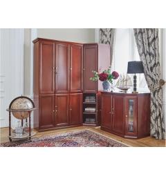 Armadio angolare classico per ufficio PRESTIGE C710
