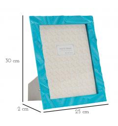 Cornice rettangolare in resina celeste - Arrediorg