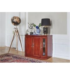 Mobiletto bar frigo integrabile 4 ante per ufficio classico PRESTIGE C745