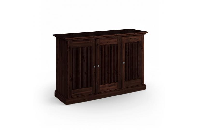 Credenza pino massello tabacco shabby classico Rosella