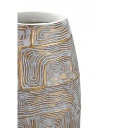 Vaso in resina elegantemente decorato - Arrediorg