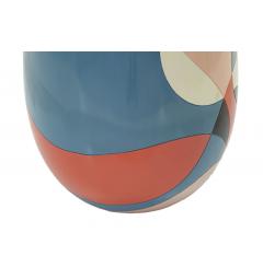 Vaso in resina dalle linee vivaci - Arrediorg