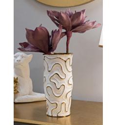 Vaso in ceramica bianca - Arrediorg