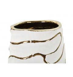 Vaso in ceramica bianca - Arrediorg