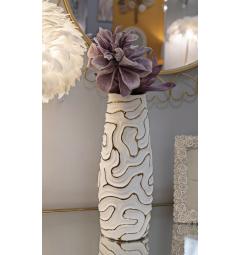 Vaso in ceramica bianca - Arrediorg