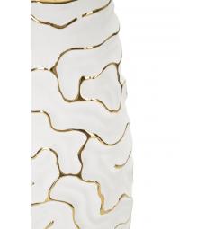 Vaso in ceramica bianca - Arrediorg