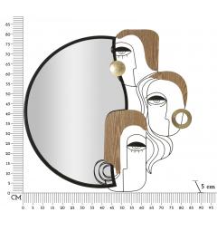 Specchio da parete cubista - Arrediorg