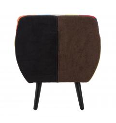 Poltrona in legno e tessuto patchwok - Arrediorg