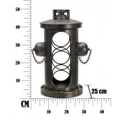 Portabottiglie dallo stile industriale - Arrediorg