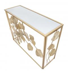 Console rettangolare in metallo bianco - Arrediorg