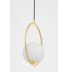 Lampadario a sospensione design moderno in metallo oro - Arrediorg