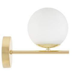 Applique da muro con paralume a sfera - Arrediorg