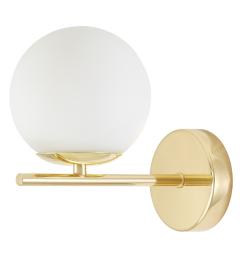 Applique da muro con paralume a sfera - Arrediorg