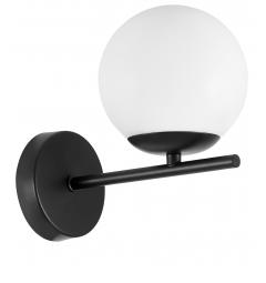 Lampada da parete metallo nero - Arrediorg