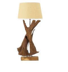 Lampada Teak da Tavolo