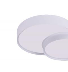 Lampada da soffitto moderna a forma doppia circolare - Arrediorg