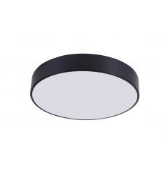 Lampadario da soffitto moderno di design paralume metallo color nero - Arrediorg