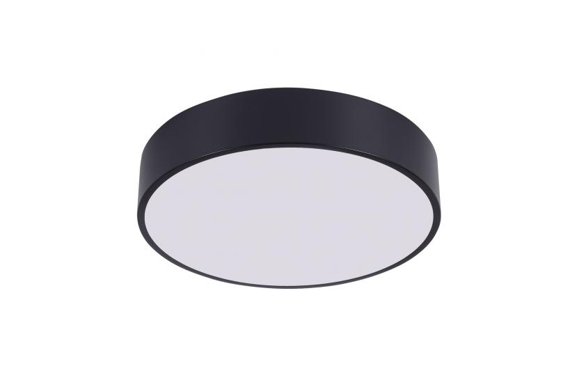 Lampadario da soffitto moderno di design paralume metallo nero - Arrediorg Lampadario da soffitto moderno di design paralume metallo nero - Arrediorg