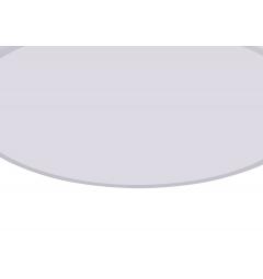 Plafoniera moderna di design paralume metallo bianco - Arrediorg