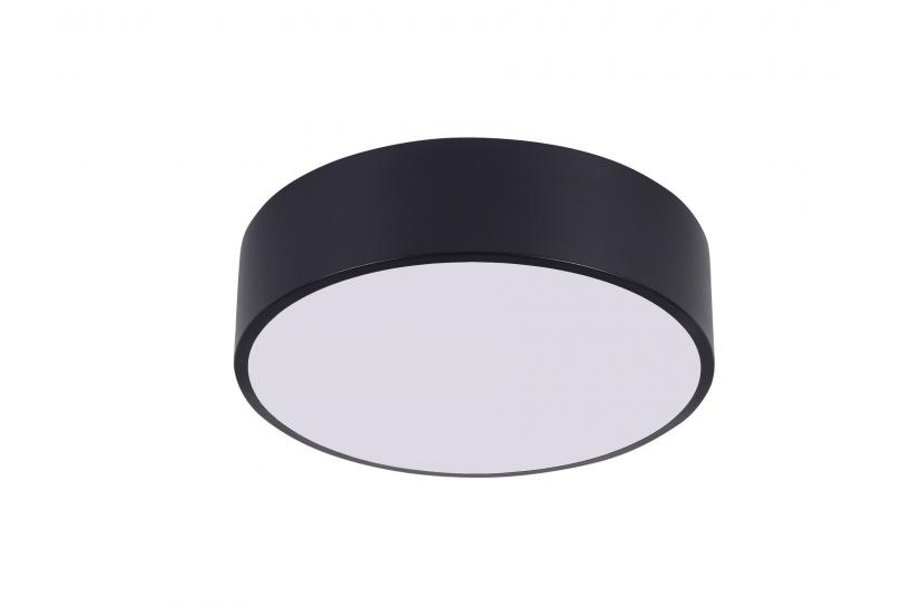 Plafoniera design moderno in metallo nero - Arrediorg Plafoniera design moderno in metallo nero - Arrediorg