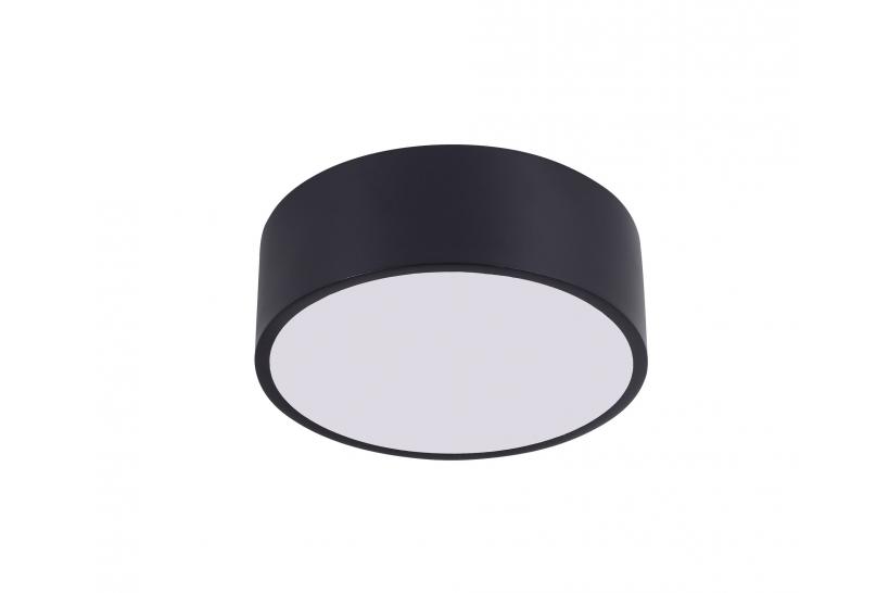 Lampada da soffitto design cirsolare colore nero ORBO D23 - Arrediorg