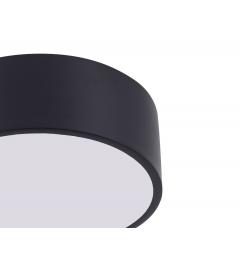 Lampada da soffitto design cirsolare colore nero ORBO D23 - Arrediorg