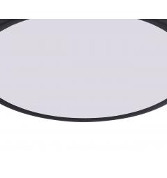 Lampada da soffitto design cirsolare colore nero ORBO D23 - Arrediorg
