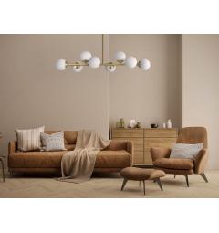 Lampadario a 8 sfere ottone FINO W8 - Arrediorg