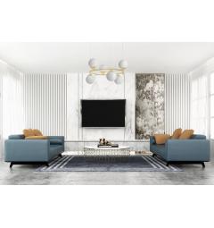 Lampadario a sospensione con 6 luci a sfera RING W6 - Arrediorg