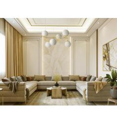 Lampadario a sospensione con 6 luci a sfera RING W6 - Arrediorg