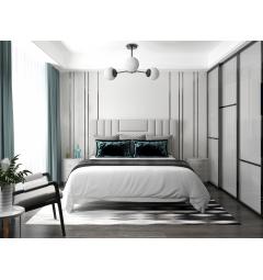 Lampadario design moderno struttura in metallo nero RING W3 - Arrediorg Lampadario design moderno struttura in metallo nero RING W3 - Arrediorg