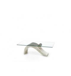 Tavolino moderno top vetro...