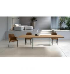 Tavolo da pranzo allungabile INCONTRO 200/300x100 cm