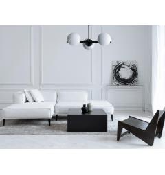 Lampadario design moderno struttura in metallo nero LEDO W3 - Arrediorg Lampadario design moderno struttura in metallo nero LEDO W3 - Arrediorg