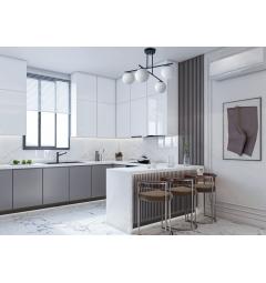 Lampadario design moderno LEDO W4 in metallo nero - Arrediorg Lampadario design moderno LEDO W4 in metallo nero - Arrediorg