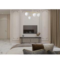 Lampadario design moderno LEDO W4 in metallo oro - Arrediorg Lampadario design moderno LEDO W4 in metallo oro - Arrediorg