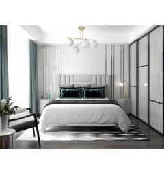 Lampadario design moderno LEDO W4 in metallo oro - Arrediorg Lampadario design moderno LEDO W4 in metallo oro - Arrediorg