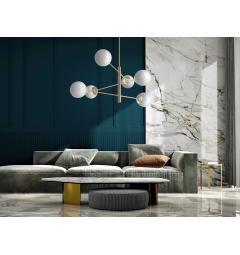 Lampadario design moderno struttura in metallo oro FINO PRO W6 - Arrediorg Lampadario design moderno struttura in metallo oro FINO PRO W6 - Arrediorg