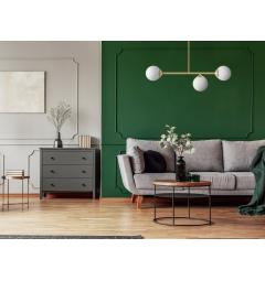 Lampadario design moderno struttura in metallo oro FINO W3 - Arrediorg Lampadario design moderno struttura in metallo oro FINO W3 - Arrediorg