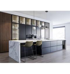 Lampadario a sospensione 4 punti luce asta orizzontale - Arrediorg