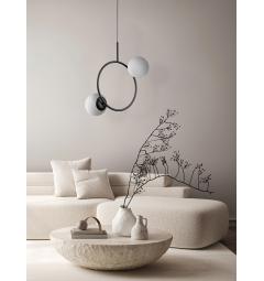 Lampadario a sospensione con struttura circolare LEDO W2 - Arrediorg
