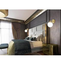 Lampada da parete a sfera FINO W1