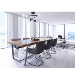 Plafoniera da soffitto a sfera nera 6 punti luce FINO W6