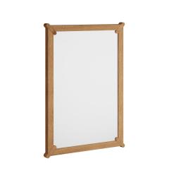 Specchio da parete moderno legno massello di rovere naturale