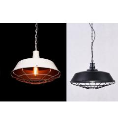 Lampadario a sospensione stile industriale Arigio D45 Nero