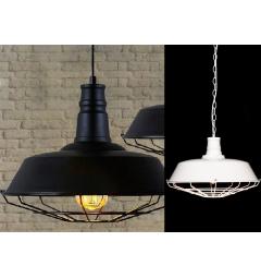 Lampadario a sospensione stile industriale Arigio D45 Nero