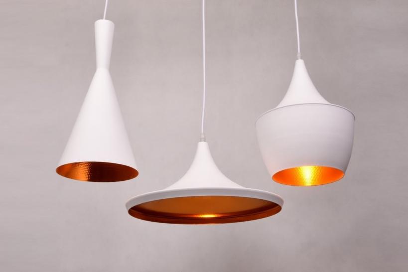 Lampadario a sospensione stile industriale Foggi Trio Bianco Lampadario a sospensione stile industriale Foggi Trio Bianco